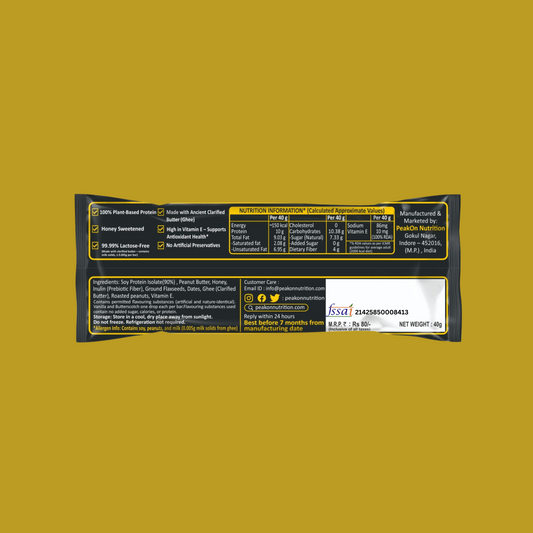 𝐏𝐄𝐀𝐍𝐔𝐓 𝐏𝐎𝐖𝐄𝐑 | 𝟏𝟎𝐆 𝐏𝐑𝐎𝐓𝐄𝐈𝐍 + 𝟒𝐆 𝐅𝐈𝐁𝐄𝐑