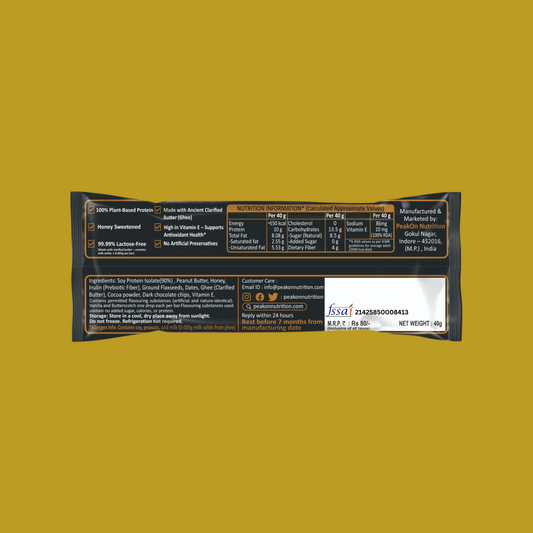 𝐂𝐇𝐎𝐂𝐎 𝐅𝐔𝐃𝐆𝐄 | 𝟏𝟎𝐆 𝐏𝐑𝐎𝐓𝐄𝐈𝐍 + 𝟒𝐆 𝐅𝐈𝐁𝐄𝐑